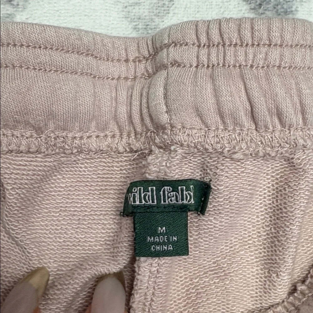 Wild Fable flare bell bottom style Soft Pink Lounge Pants - Picture 2 of 4